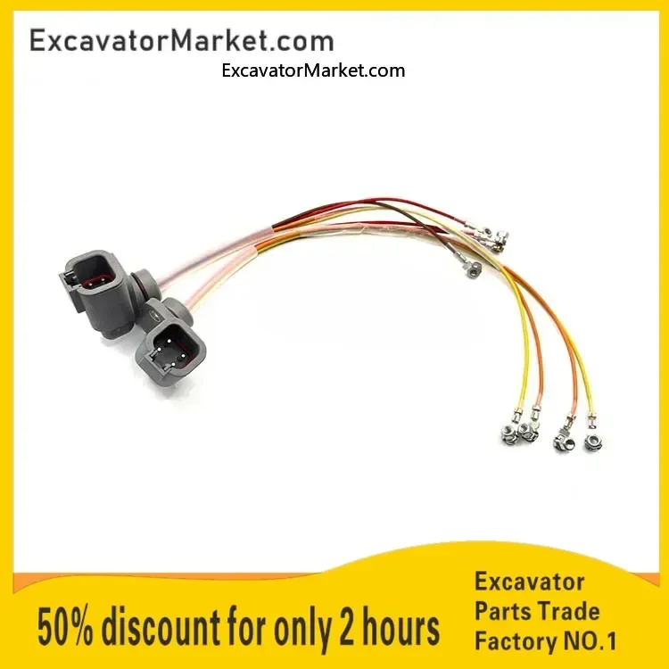 

For KOMATSU PC Nozzle Harness 300 350 400-8 Nozzle Harness Plug Engine Harness excavator Spare