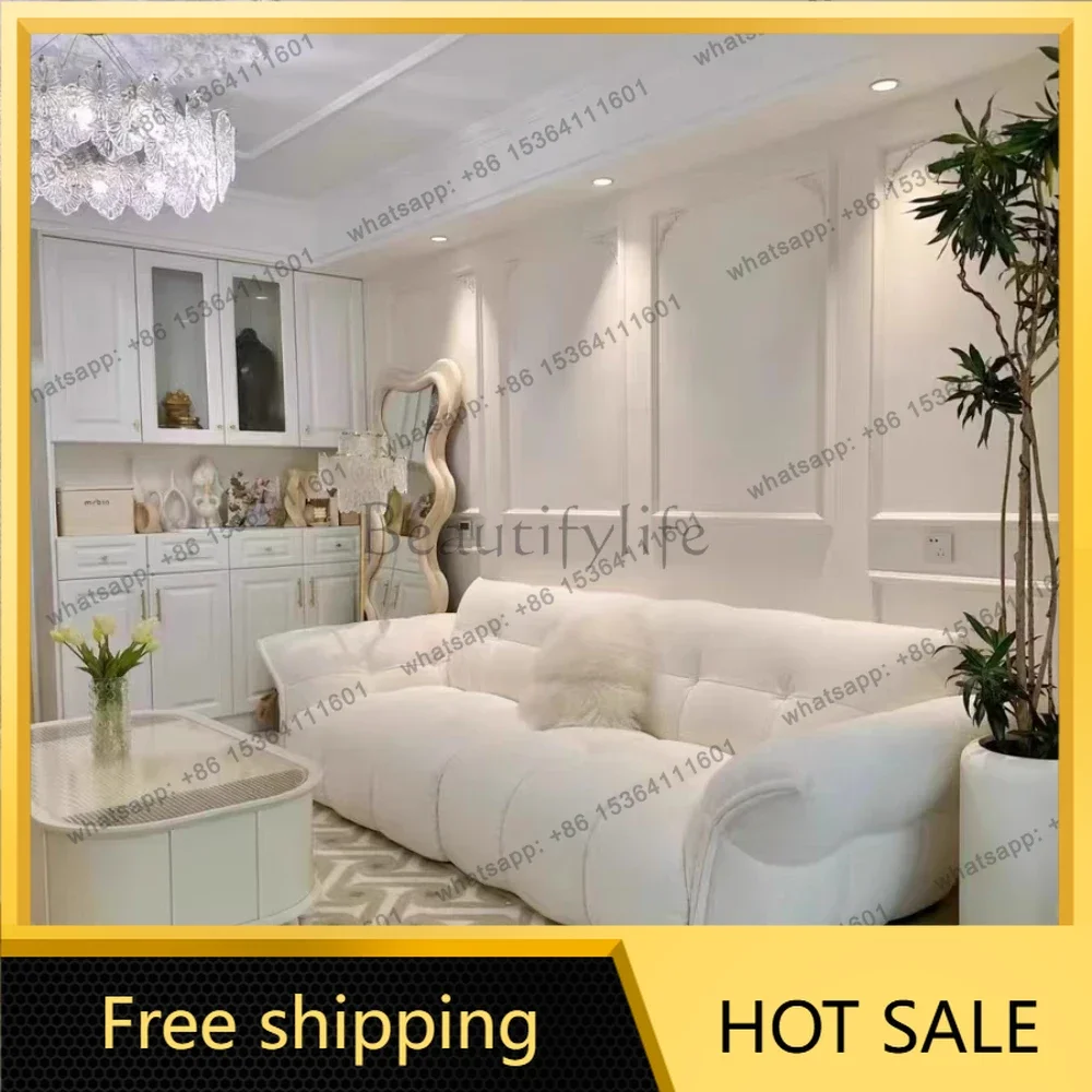 LDNordic Modern 3 Seater Sectional Sofa Armrest Stylish Lounge Furniture Cozy Living Room Essentials Canape Salon