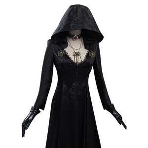 Resident Village Cosplay böse schöne Lady Dimitrespiscu Fantasie Ada Wong Ashley Verkleidung Frauen Kleid Halloween Anzug 6 Hauptverkaufs -Cosplay Resident Evil Frau - №2