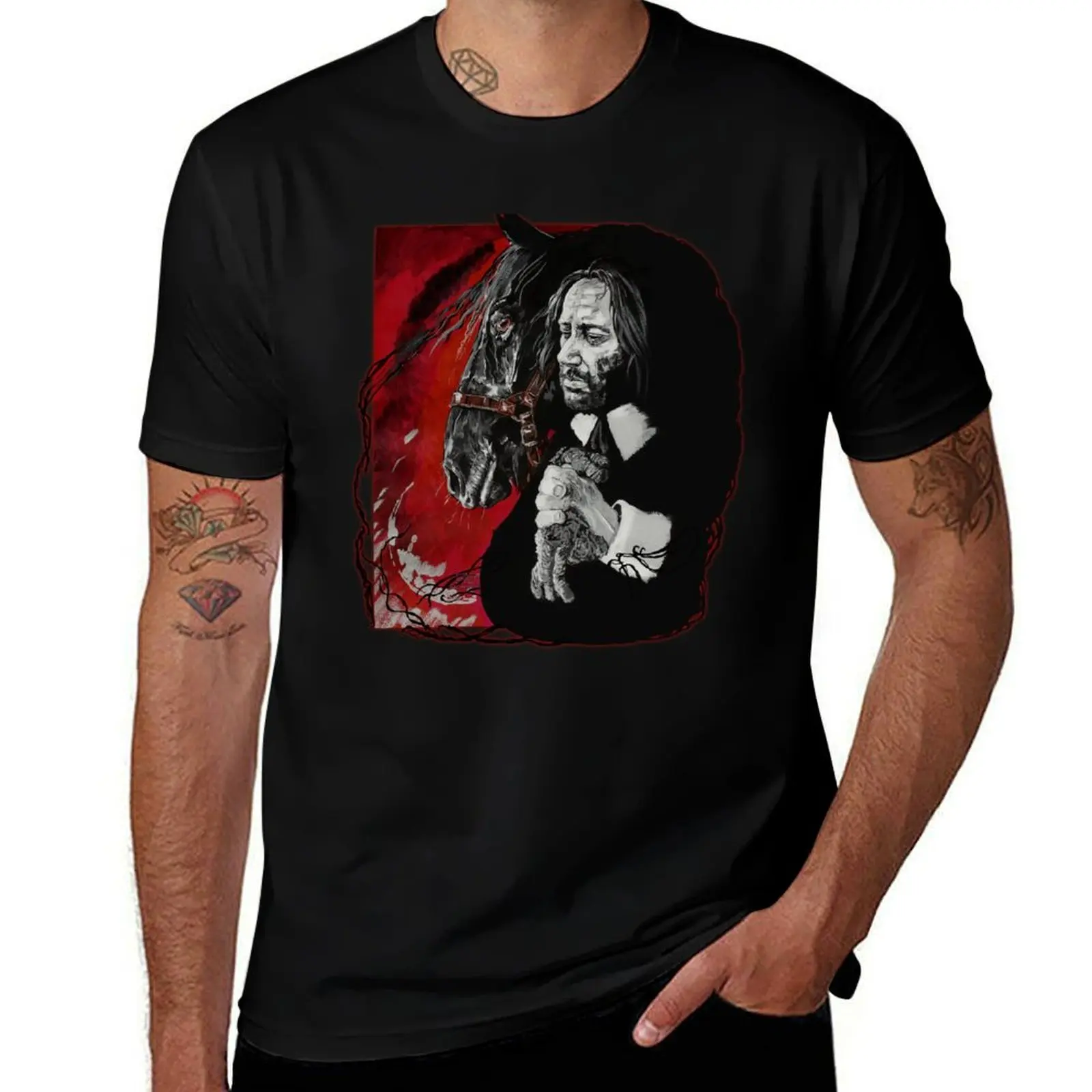 In The Field Of Prayers T-Shirt Casual Basic Street Style T-Shirt