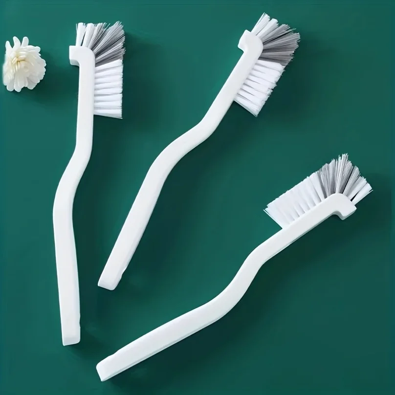 2pcs Plastic elbow brush, long-handled cleaning cup brush, kitchen sink multi-functional no dead angle groove cleaning brush