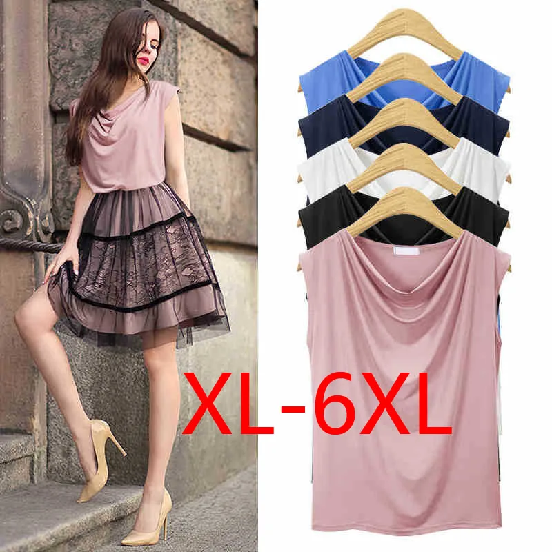

plus Size Summer Loose Vest T-irt Top for plus Size Women Big And Fat Women 2024 Faion Casual Comfortable Cotton Blend