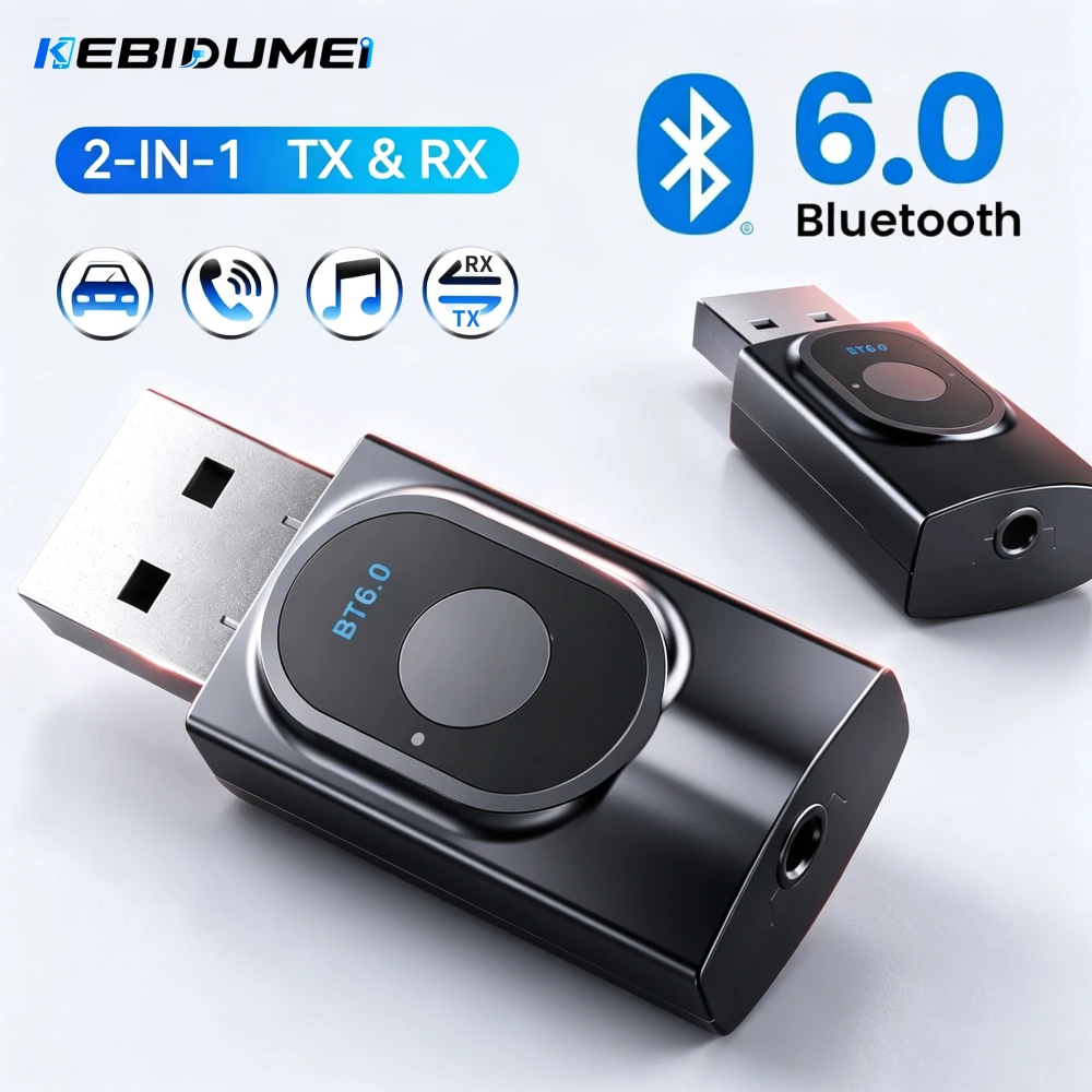 Audio Music Car - KEBIDUMEI 2 IN 1 Bluetooth 6.0