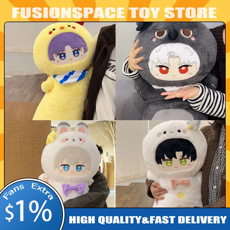 

Love And Deepspace Xavier Zayne Rafayel Sylus Cosplay Plushie Cushion Pillow Stuffed Plush Pillow Hugging Plush Doll Toys Gifts