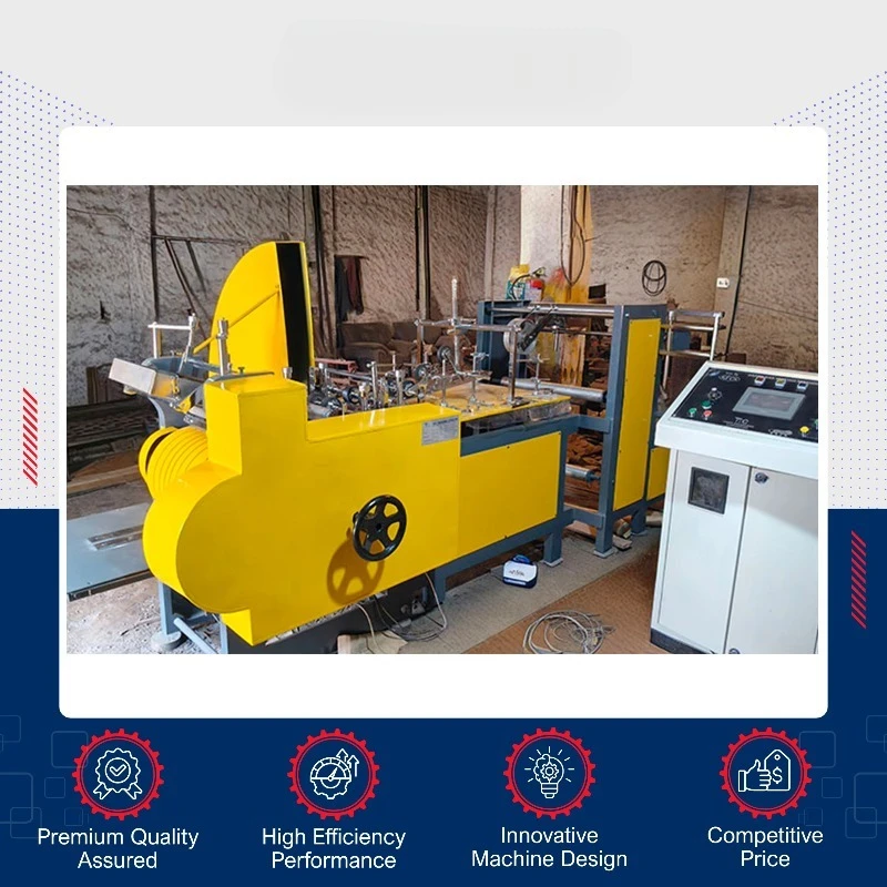 YG Fully Automatic Grocery Shopping Paper Bag Maker High Quality Custom Logo Size High Quality Paper Bag Machine