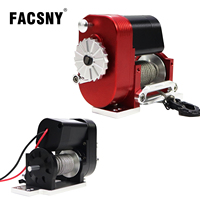 Aluminum Simulated 8274 Vertical Winch 6-12.4V 50lbs Load Capacity For 1/10 RC Crawler AXIAL SCX10 II 90046 TRX4 RC4WD Upgrades