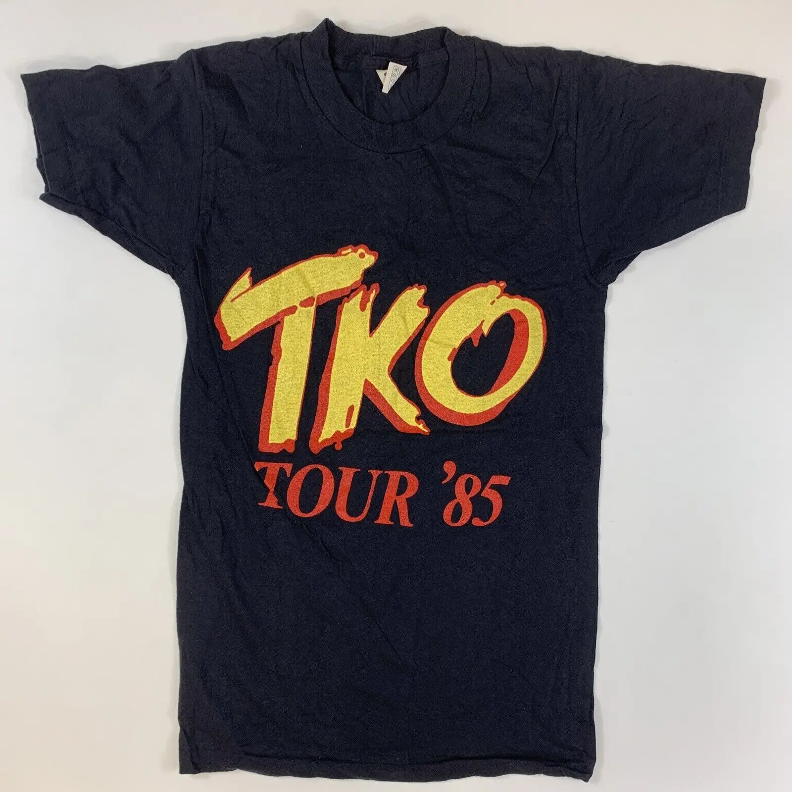 

Vintage 1985 Tko T Shirt Small In Your Face Tour