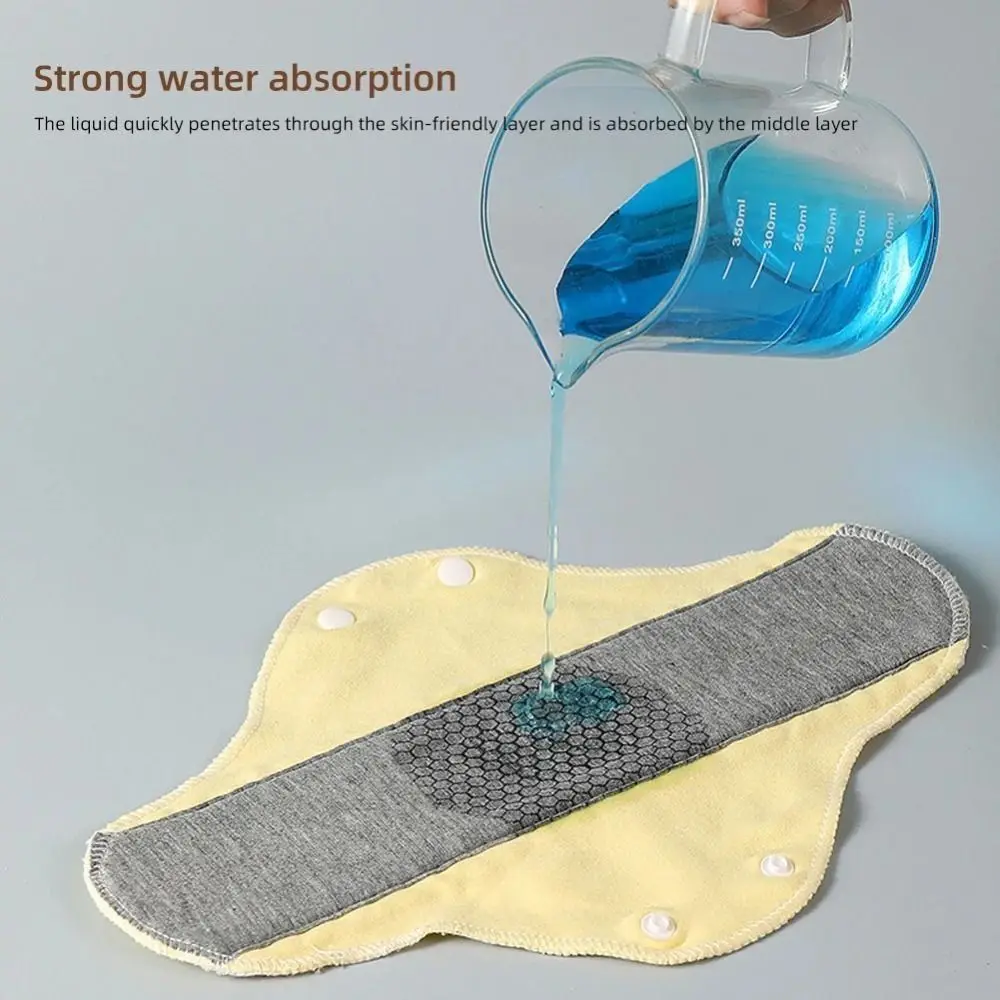 Reusable Adult Diaper Cotton Washable Panties Menstrual Cloth Sanitary Feminine Hygiene Pad Period Elderly Prevent Urine Leakage