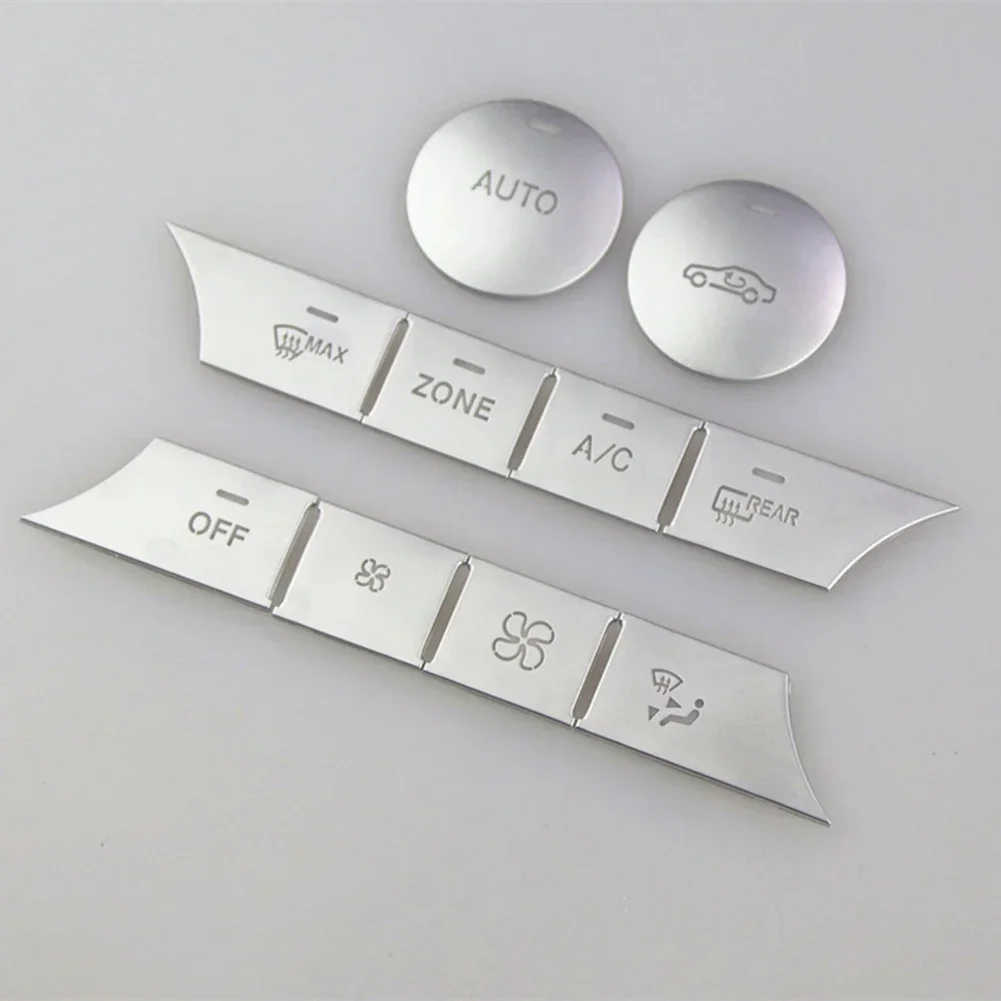 10 шт., крышка кнопки переменного тока для центральной консоли автомобиля, накладка для Mercedes Benz C Class W204 S204 C204 CLS C218 X218 GL Class X164 X166