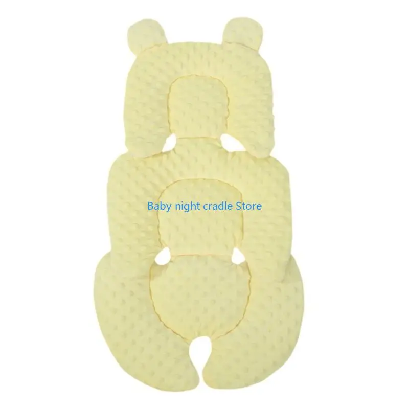 J2FF وسادة مريحة لعربات الأطفال، بطانة ناعمة ومسامية لعربة الأطفال