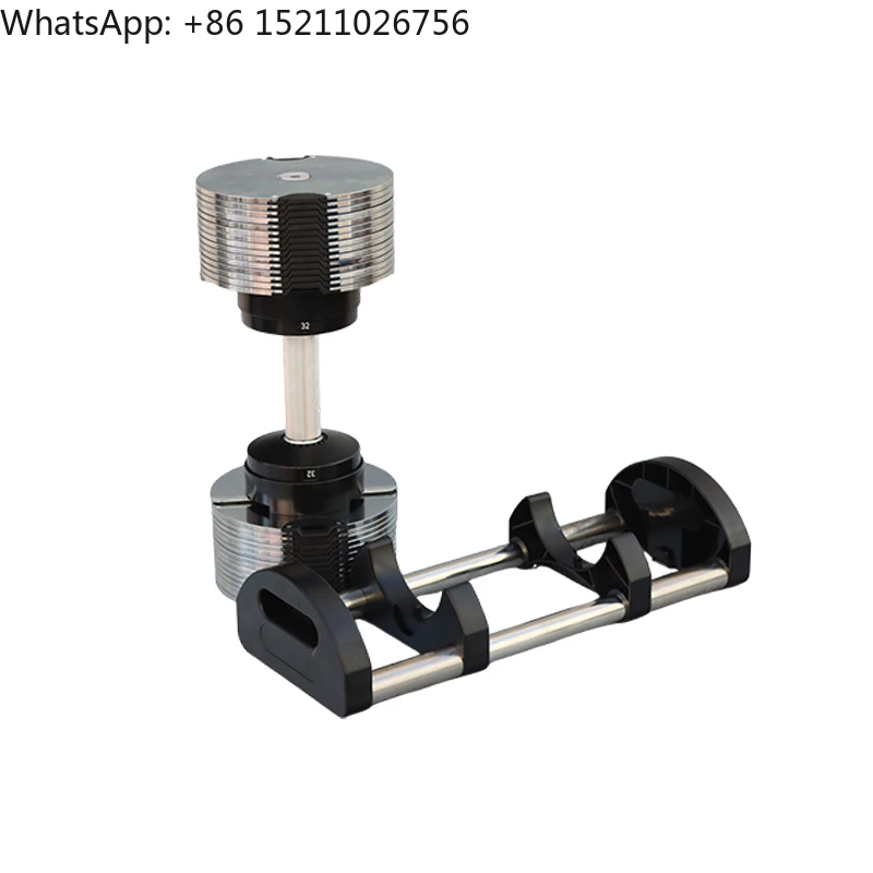 Equipo de entrenamiento para gimnasios, mancuernas ajustables, pesas de acero, 1kg, 2kg, aumenta 25kg, 24kg, mancuernas ajustables Lbs, mancuernas deportivas