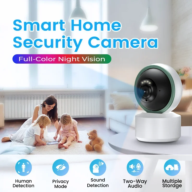 360 panoramic wireless digital video baby movement monito r 1080P hd night vision smart ai wifi vava baby camera monito r