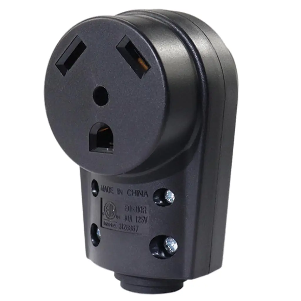 

Сменная женская вилка для автофургона, 125В 30А, женская розетка, автомобильный аксессуар