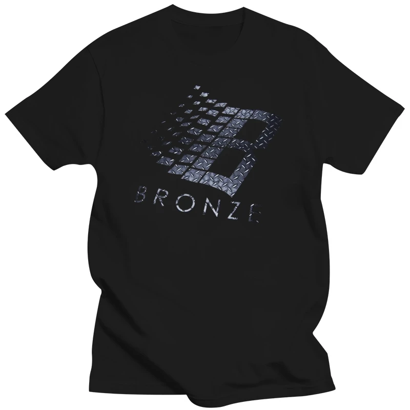 Bronze 56k Classic B Logo T-Shirt Black Diamond Plate Bronze56k Streetwear