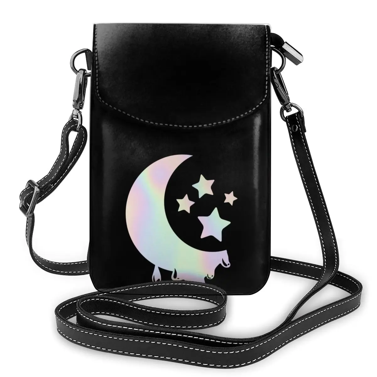 

Anime Shoulder Bag Gift Aesthetic Women Bags Leather Travel Student Purse