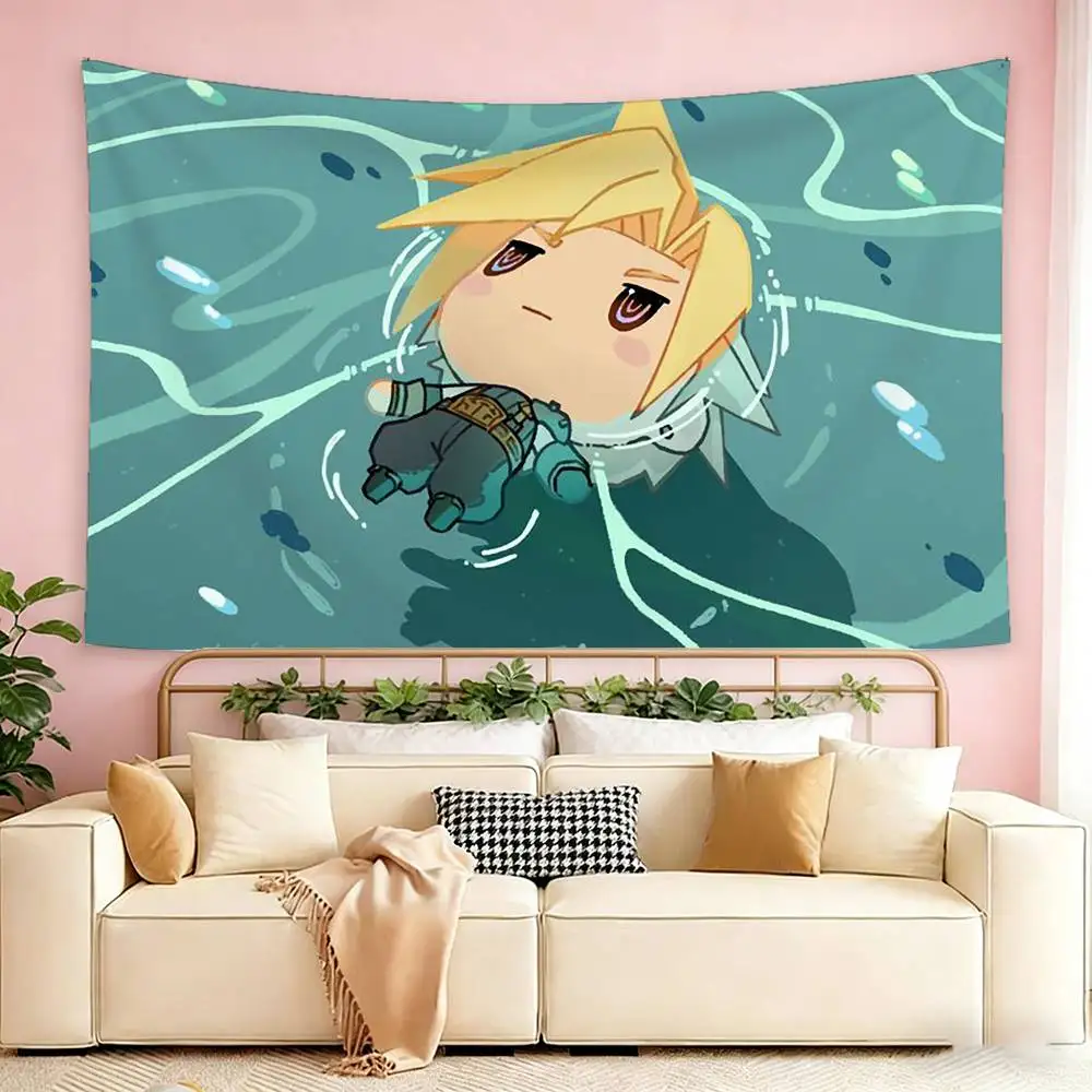 Final F-Fantasy X    Flags Suitable For Party Club Outdoor Interior Wall Decoration Banner Fans Gift