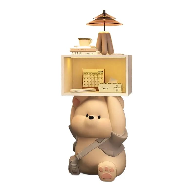 

Cartoon teddy bear children's room, bedroom, bedside table, locker, ornament, home decoration, ambient light
