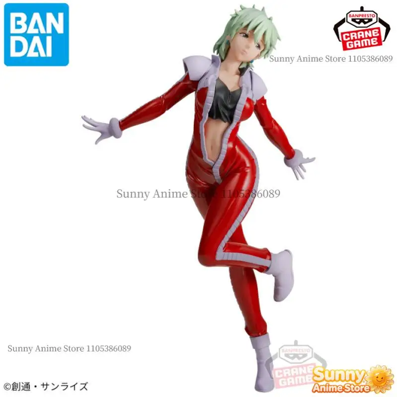 Оригинальные фигурки Bandai Banpresto Айна Сахалин из аниме «Мобильный костюм Гандам: 08-я команда МС», аниме-фигурки, модели игрушек.