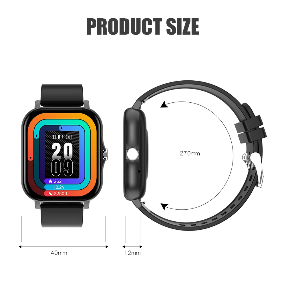 SKMEI 1.69 pollici Smart Watch uomo donna cardiofrequenzimetro Fitness Tracker orologio personalizzato fai da te Smartwatch per Android ios xiaomi huawei
