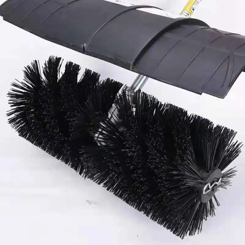 Hand-pushed Sweeper   Lawn Combing Tool Artificial Turf Garbage Cleaner   Snow Sweeper