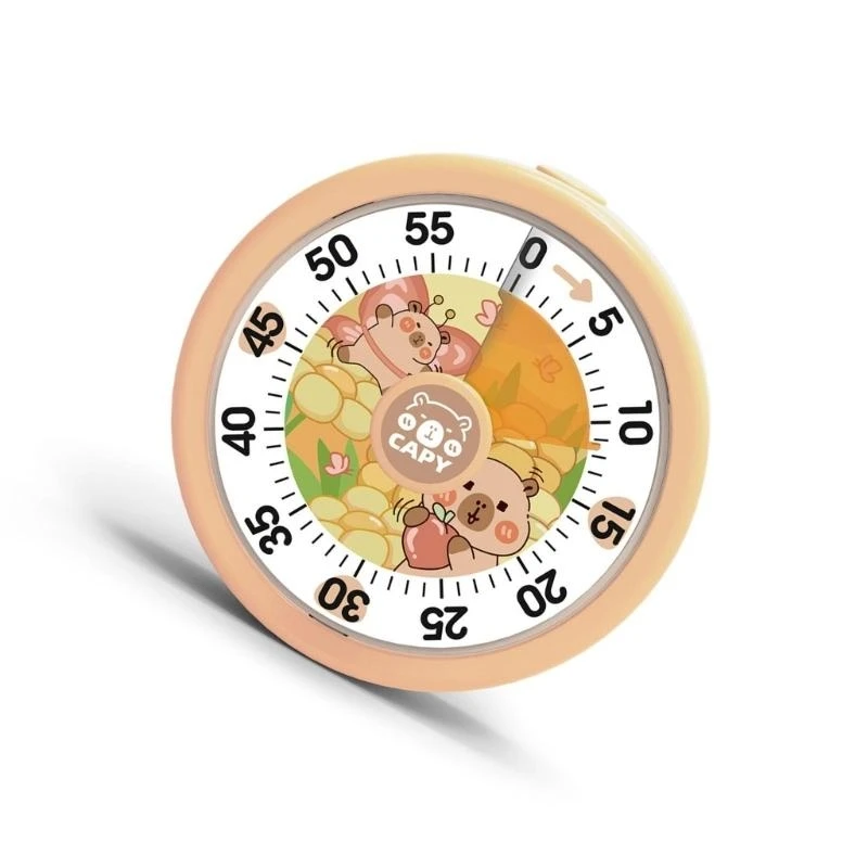H7BF Kids Quiet Timers With Rotating Rainbows Visual Countdowns Portable Time Management Tool For Classroom Kitchen Study Room