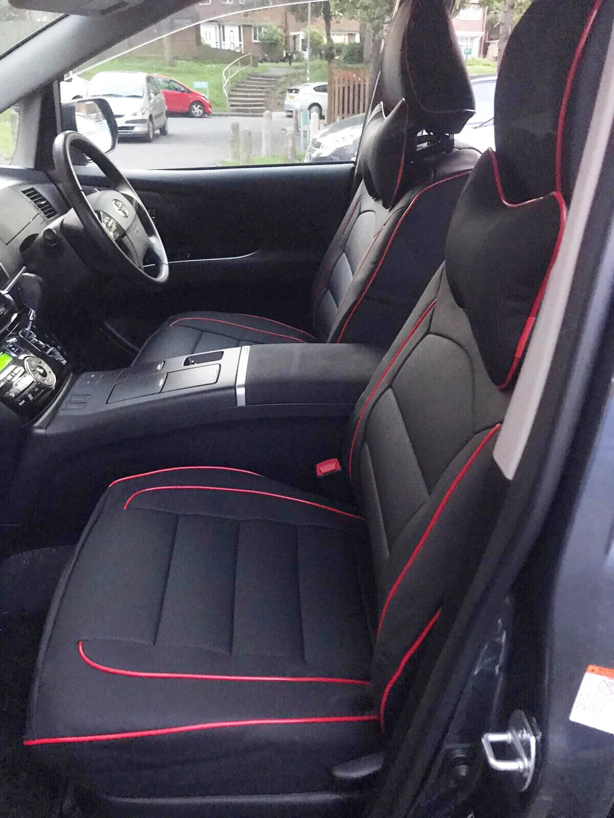 Genuine Leather & Leatherette Car Cushions for Toyota Estima Previa Seat Covers Set 7 Seats Complete Car Accessories 2000-2012