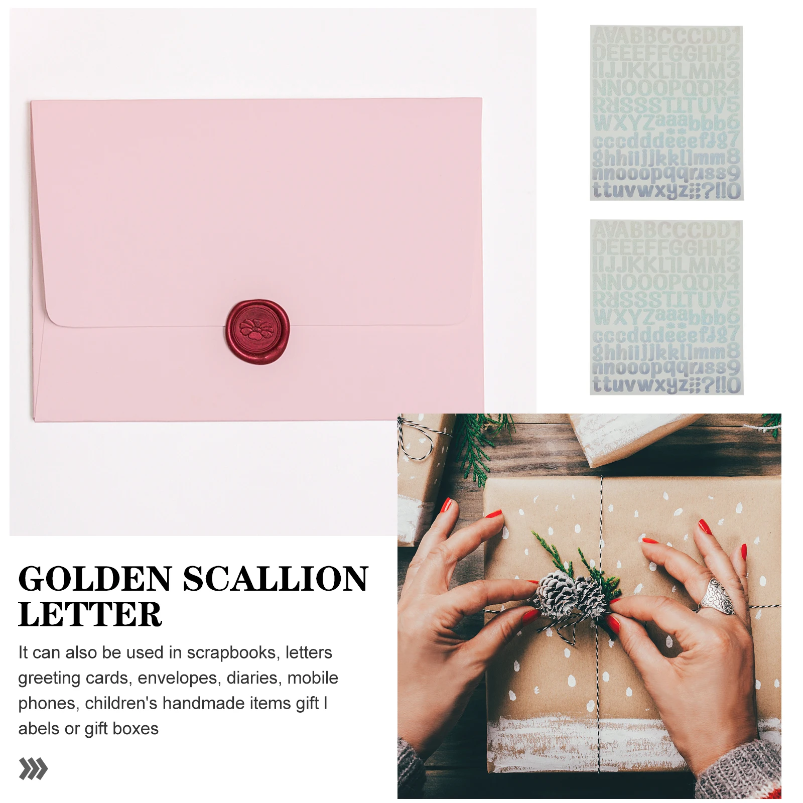 

Laser Letter Stickers Alphabet Waterproof Vinyl Self Adhesive Shiny Scrapbook Supplies Removable No Residue Smooth Surface