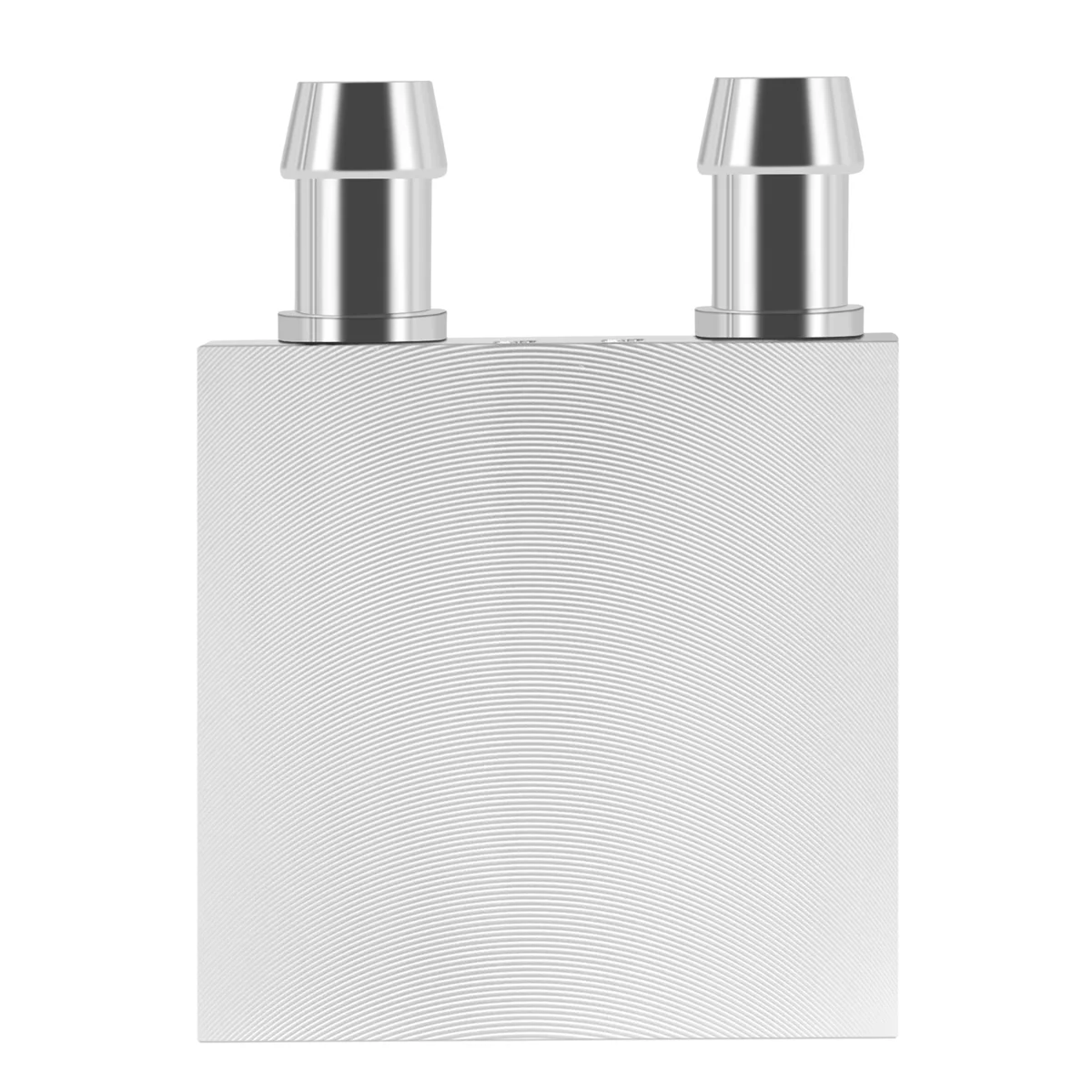 Aluminium-Wasserkühlblock 40 x 40 x 12 mm Kühler für Computer-CPU-Kühler