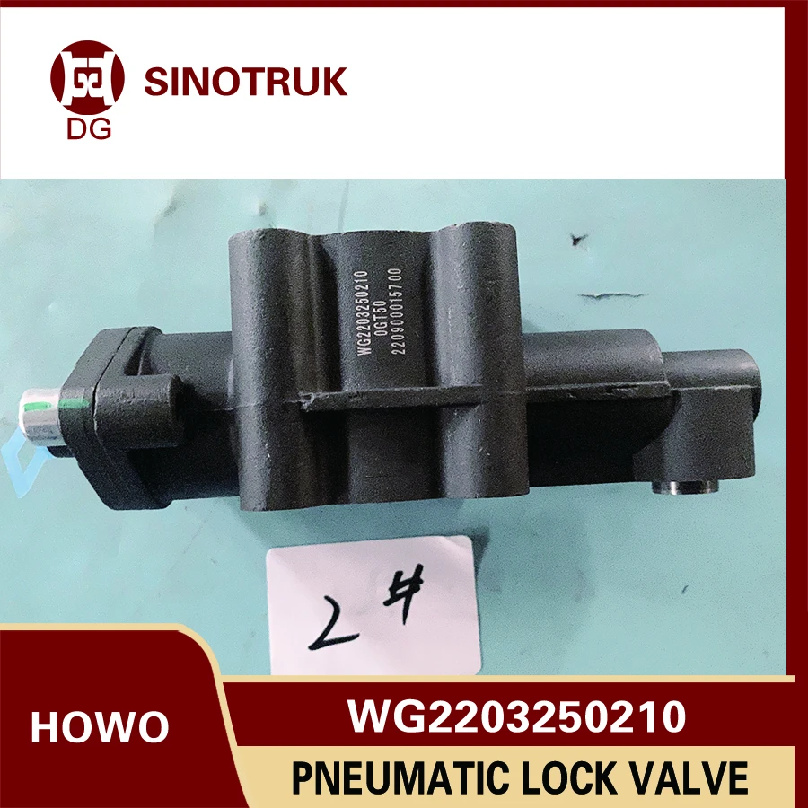 

Wg2203250210 Pneumatic Lock Valve Assembly Pneumatic Lock Valve for Sinotruk HOWO Gearbox Parts