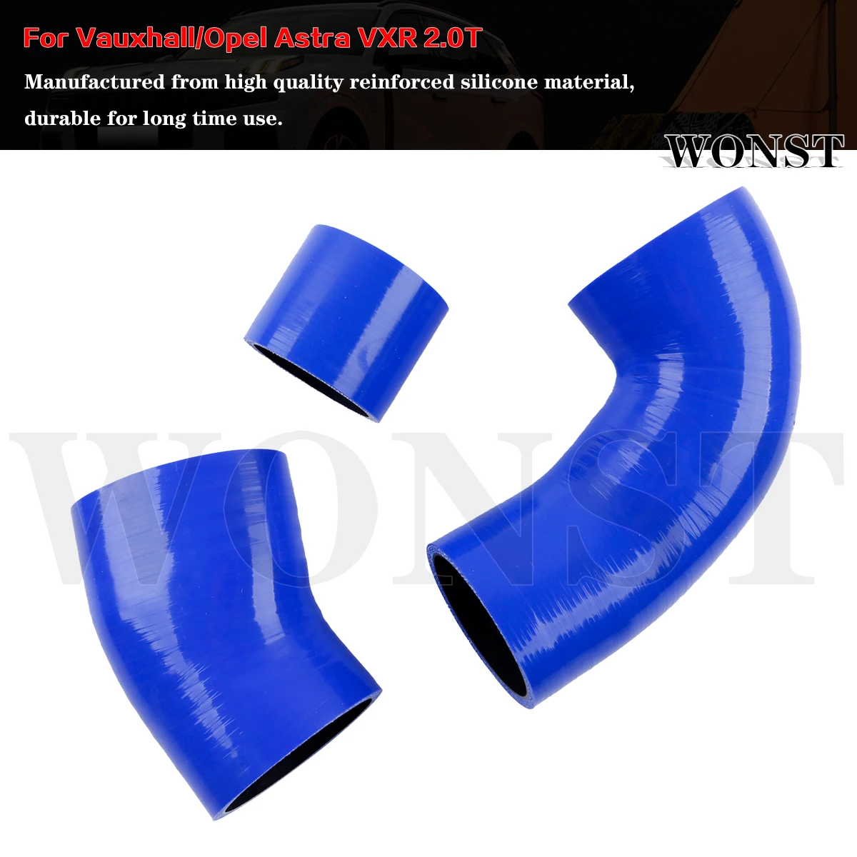 

Silicone 80mm Crossover Hose Kit for Vauxhall Astra VXR 2.0T Z20LEH Z20LET Engine