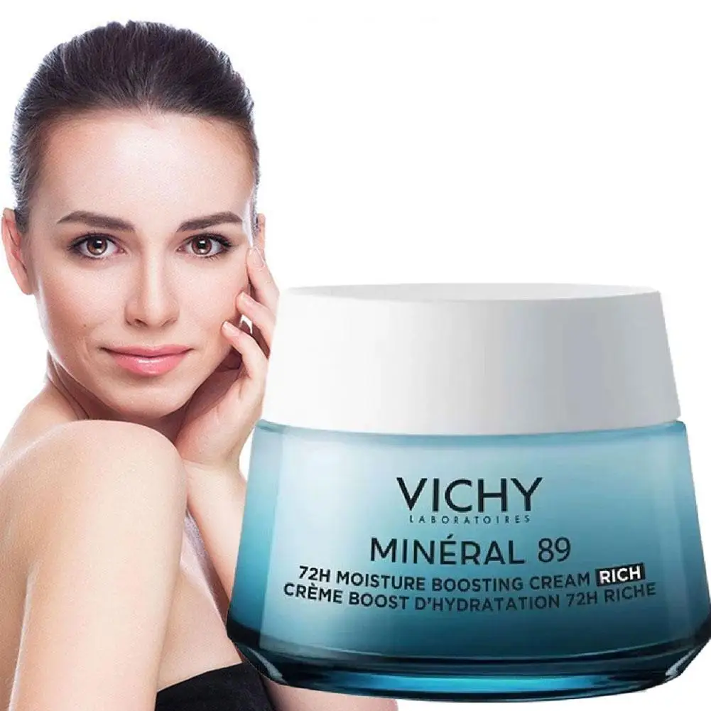 Vichy 89 crema Facial ingredientes probióticos suaves duradero refrescante hidratante calmante que repara eficazmente la piel más firme