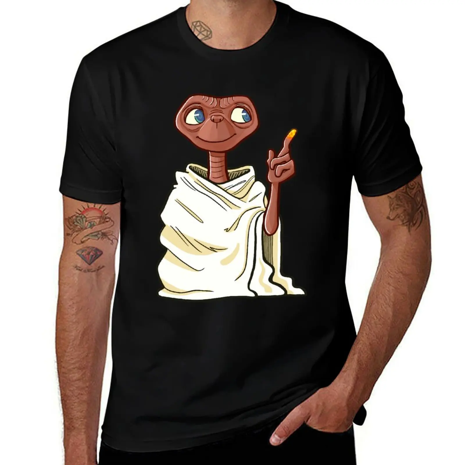 

E.T. T-Shirt cute clothes anime stuff summer shirt custom shirt men clothes