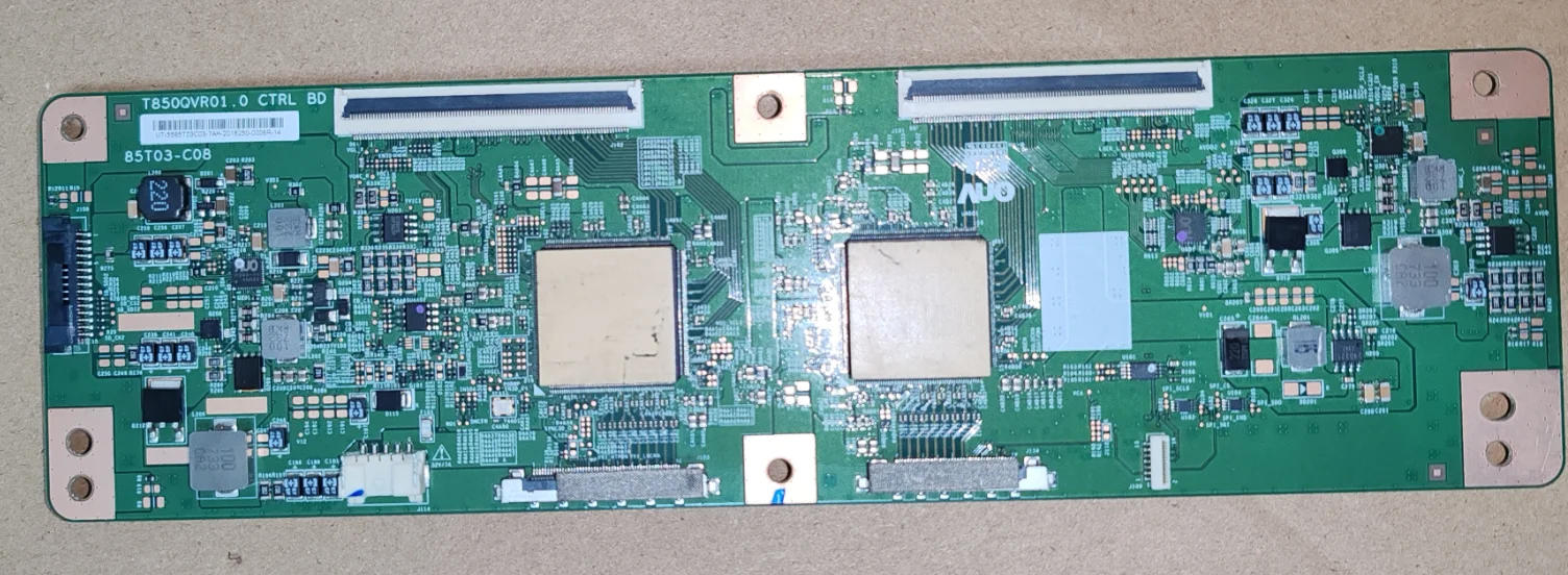 

T850QVR01.0 CTRL BD 85T03-C08 LED tv t-con board logic board tested, physical photos taken