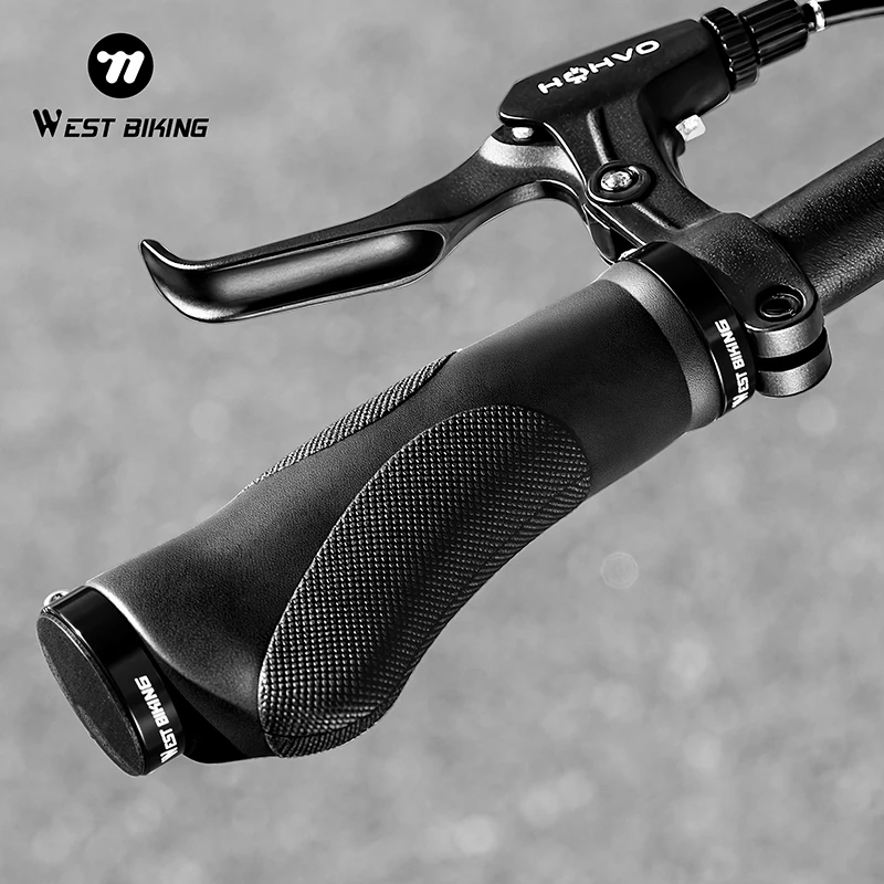 

Чехол для велосипедной ручки WEST BIKING, длинный/короткий велосипедный руль, противоскользящий амортизирующий чехол для велосипеда, чехол для велосипедного руля