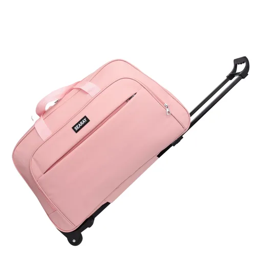 가벼운 스트레스 확인 가방 브랜드 없음 휴대용 옥스퍼드 천 두꺼운 휴대용 가볍고 작은 20인치 스트레스 확인 가방 여행 가방 