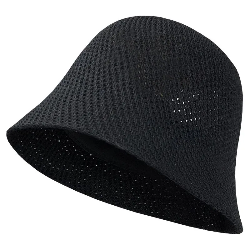 Summer sun protection fishing hat season: Hollow and lightweight sun hat, sun hat with bucket shape Suitable for both