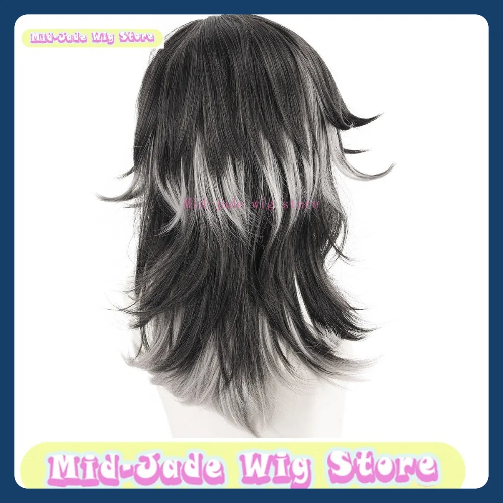 Mid-jade Pruik Winkel Identiteit V De Weeper Cosplay Pruik Anime Games Kostuums Rekwisieten Rollenspel Pruiken