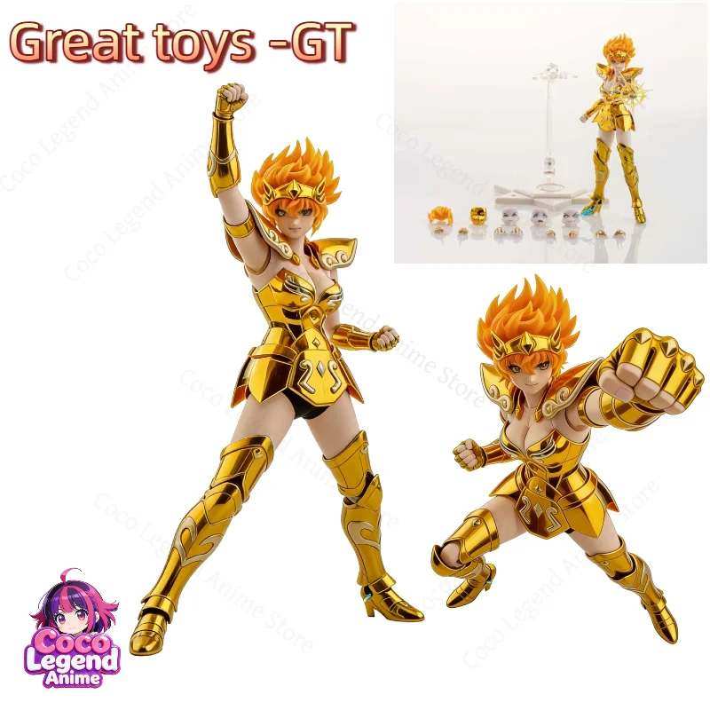 

Hot Selling in Stock Saint Seiya Greattoys GT Divine Contract Leo Sandy Action Figure Gift Toy Collection