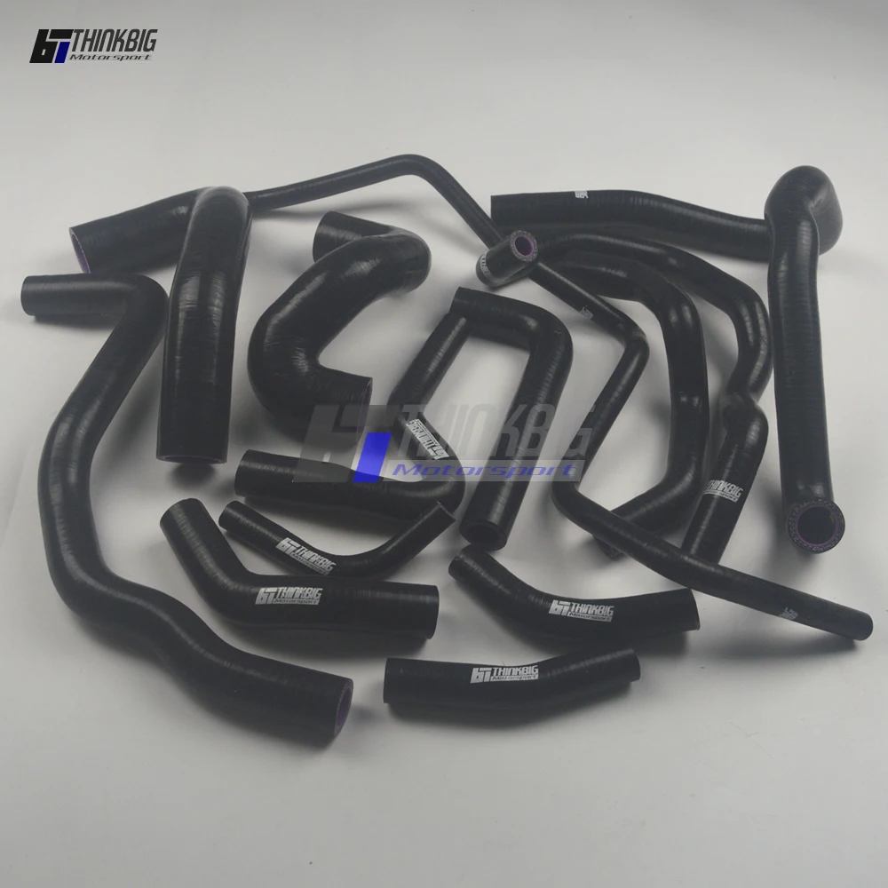 Zestaw silikonowych węży chłodnicy do Audi S4/RS4 B5 /A6 C5 2.7T Bi-Turbo 1997-2005 (13szt)