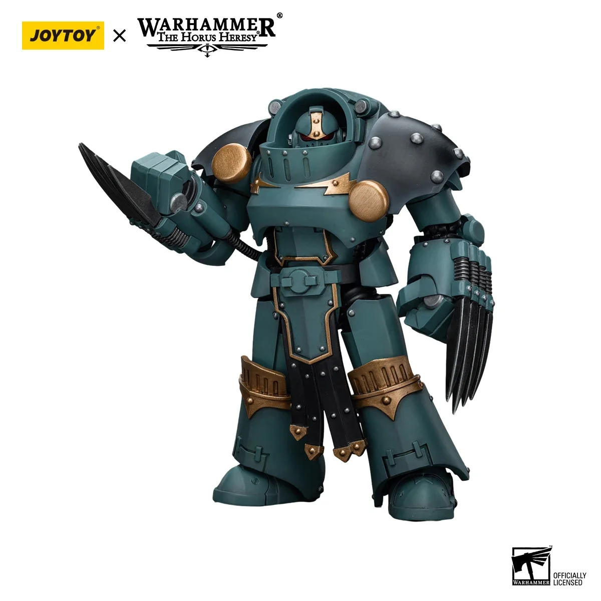 [EN STOCK] JOYTOY 1/18 Warhammer The Horus Heresy figuras de acción Sons of Horus Tartaros Terminator Squad colección de modelos de Anime