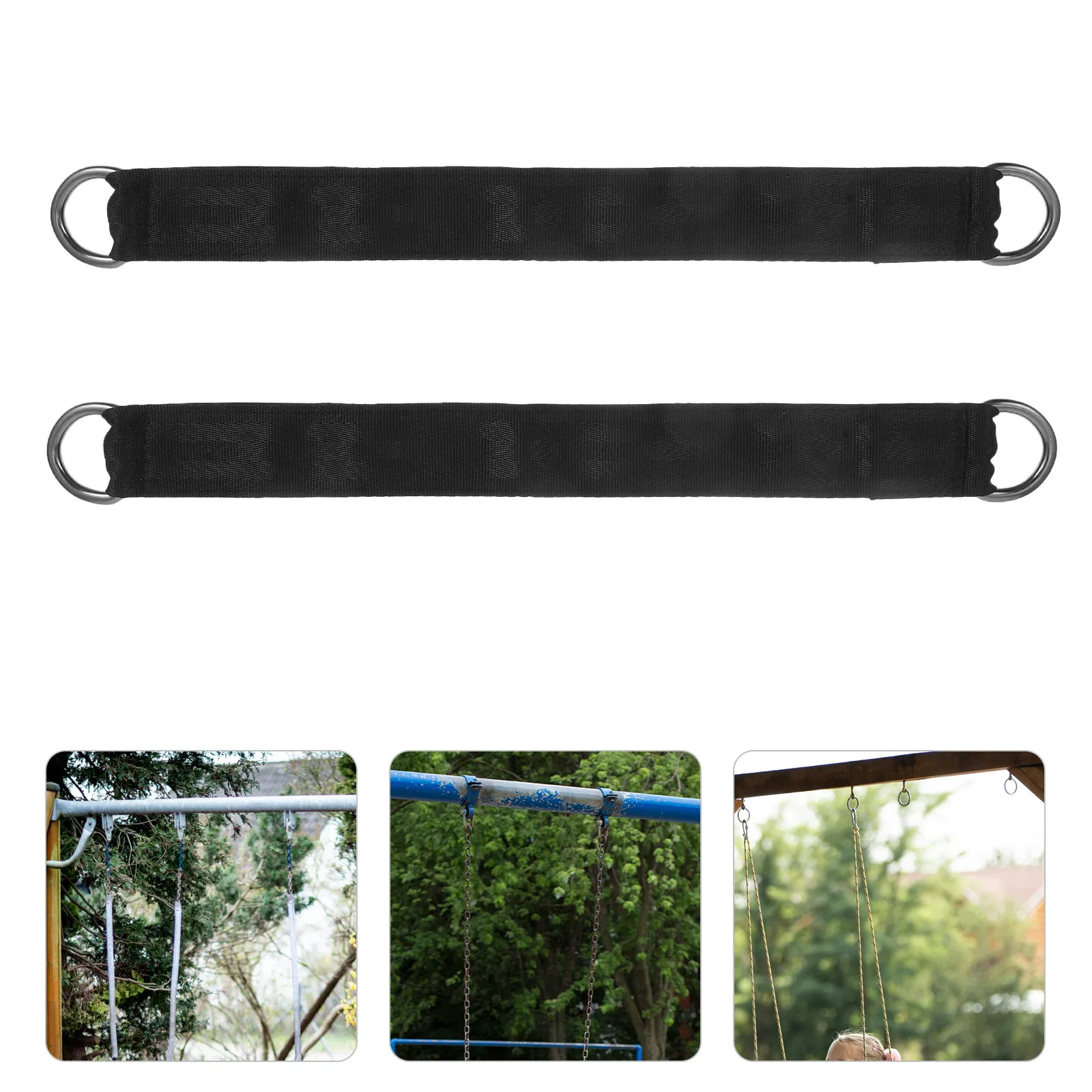 2Pcs Tree Swing Hanging Straps with Buckles Anti-Slip Design for Outdoor Indoor Swings Hammocks Hanging Chairs Porch Swing