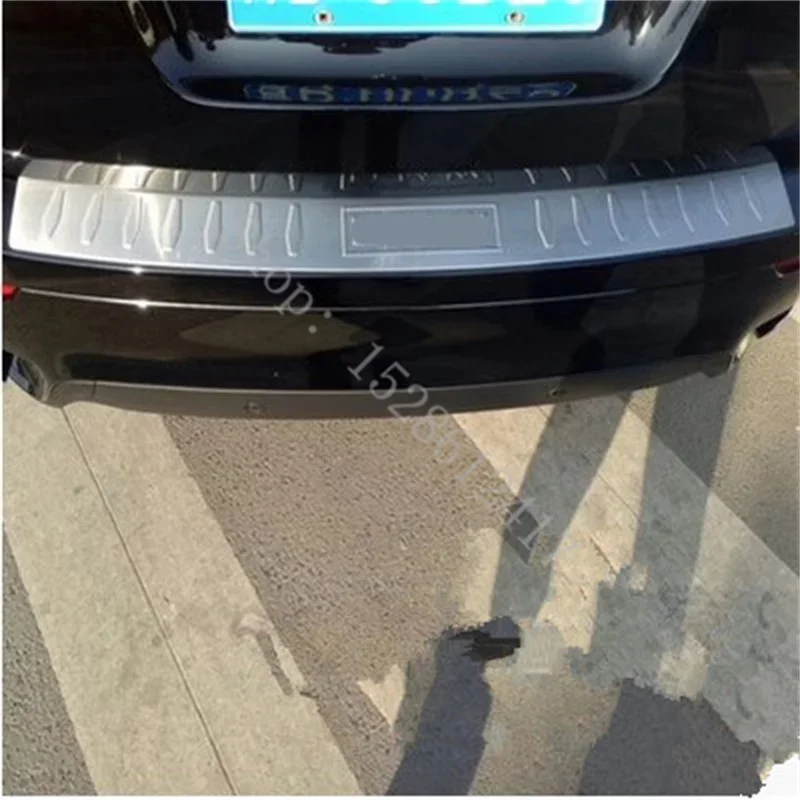 

For BMW X6 E71 E72 2009 2010 2011 2012-2014 Stainless steel Rear Bumper Protector Sill Trunk Tread Plate cover Trim Car styling