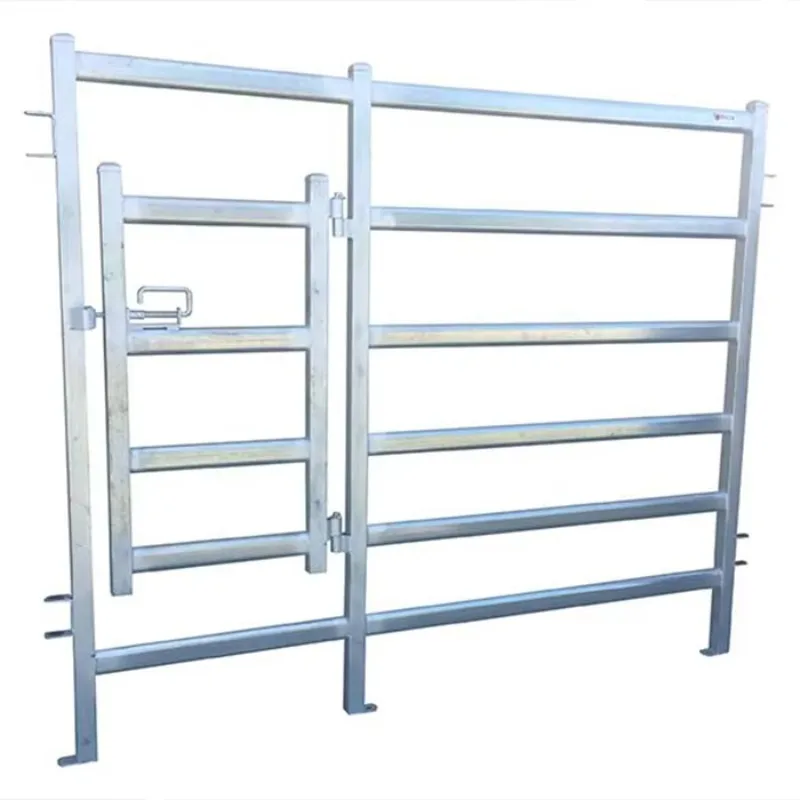 

Customization Heat Treated Livestock Galvanized Oval Rail Cattle Yard Panels Farm Fence for Cows and Horses Round Pen Horse Fenc
