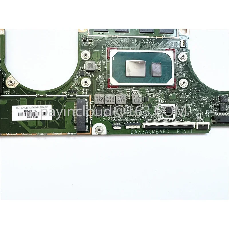 For X360 13T-AW L86728-601 DAX3ACMBAF0 Laptop Motherboard L86728-601 SRK02 I7-1165G7 Used 9 New