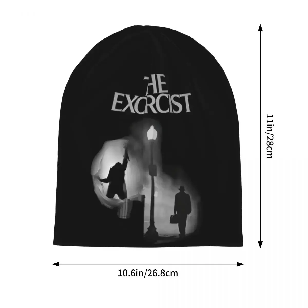 The Exorcist Scary Movies Autumn Winter Beanie Skullies Horror Skullies Caps Man Casual Warm Thermal Elastic Bonnet Knit Hat