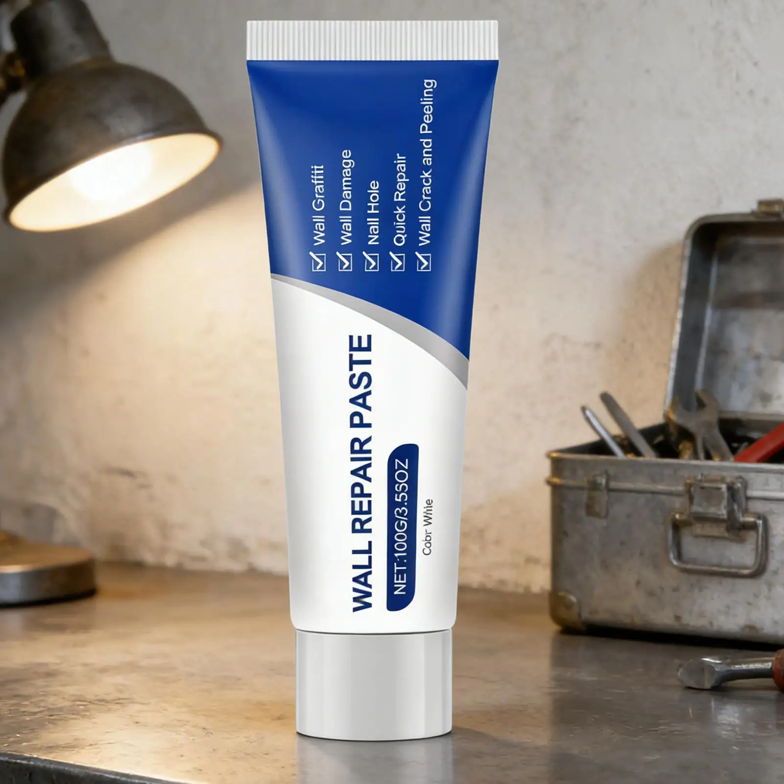 Drywall Repair Kit with Scraper Wall Hole & Crack Filling Paste Quick-Drying Mending Quickly fill and repair Home wall Tool