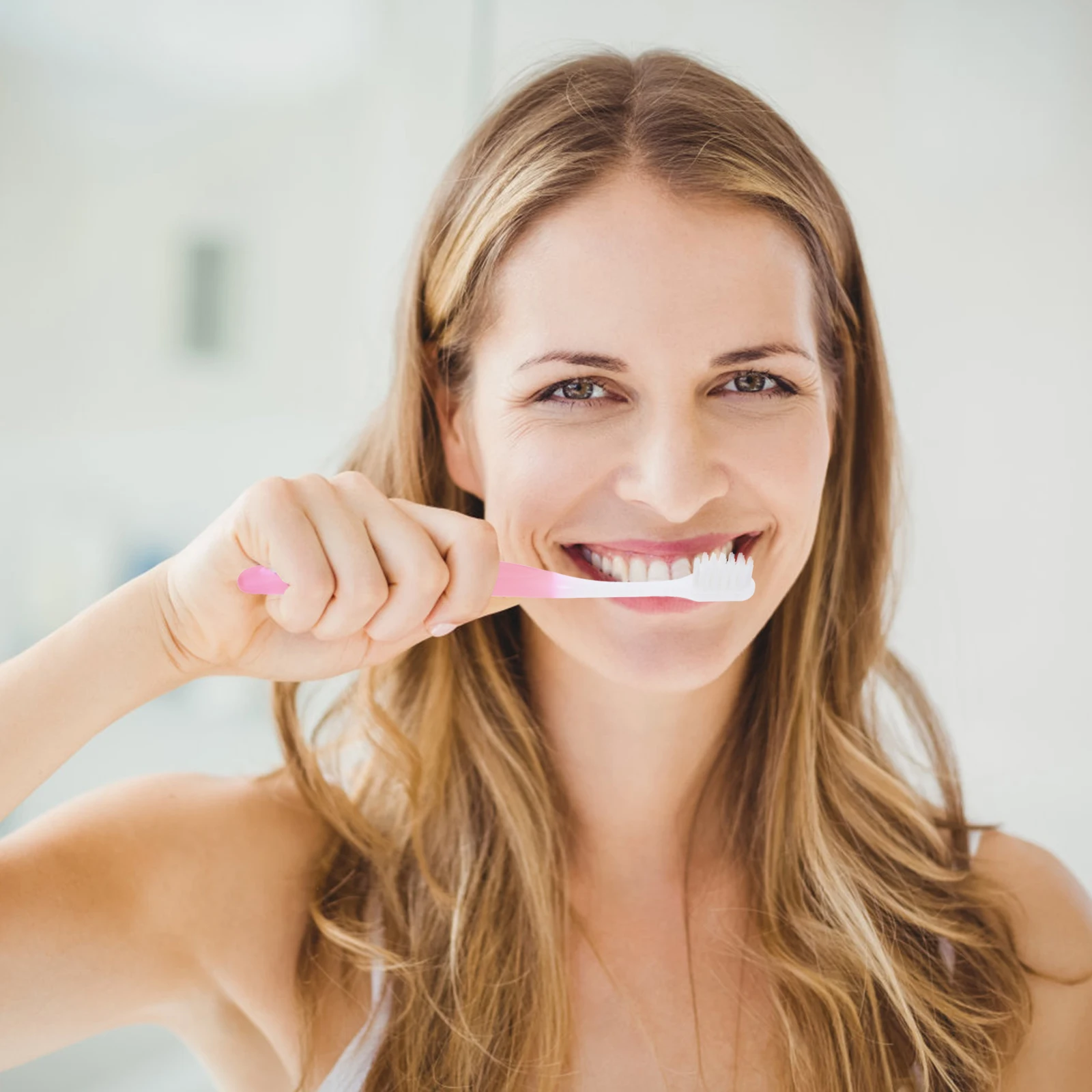 

10 Pcs Tooth Brushes Hotel Toothbrushes Mini Portable on The Go Oral Gum Adult Manual