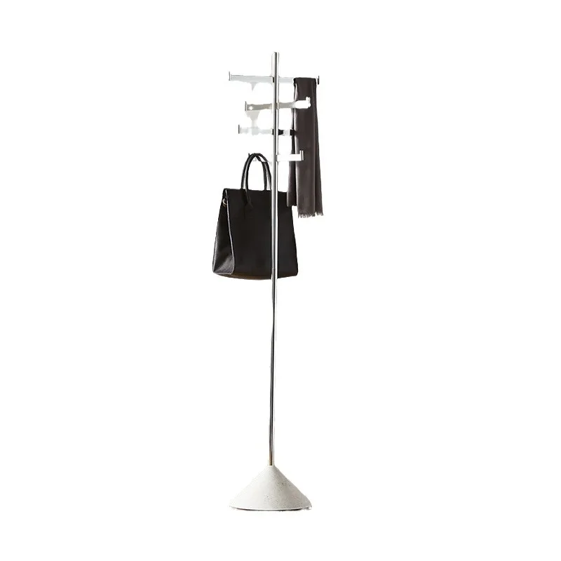 

Marble floor coat rack
