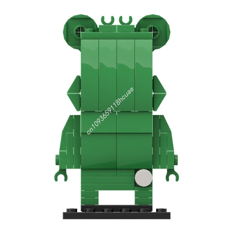 118pcs MOC Good Luck Bear Care Collection Model Building Toy Blocks Construction Idea Christmas Gift Education Brick Birthday