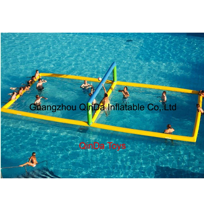 

Customized Inflatable Water Park Equipment Inflatable Volleyball Court Sports Games For Sale